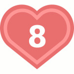 число сердца 8