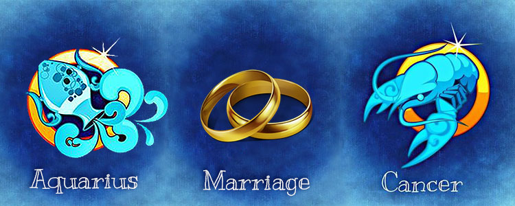Мужчина Водолей и Женщина Рак совместимость в браке